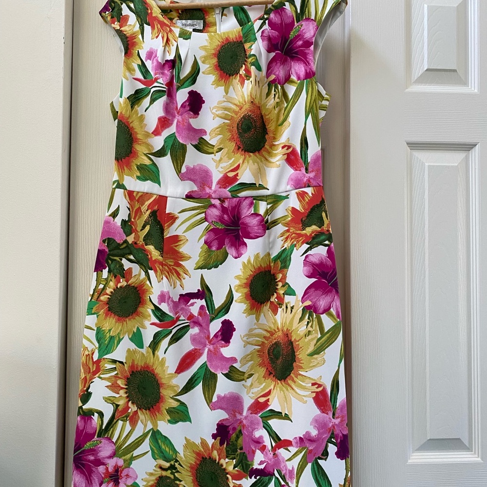 Dress Barn Woman’s summer floral dress size 12